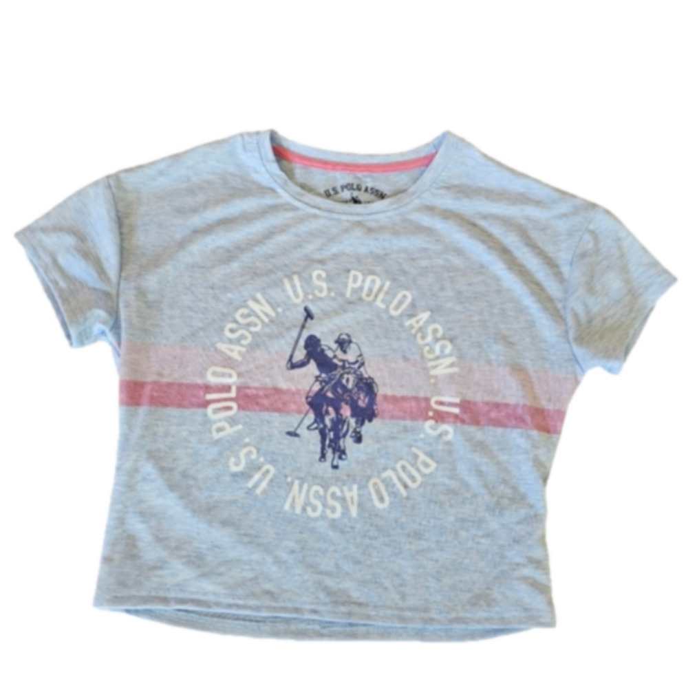 6/$20 US Polo Ass. Short Sleeve Cropped Tee Size XS